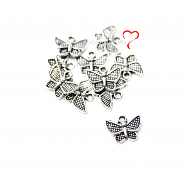 Anhänger Schmetterling Charm 10 Stk.