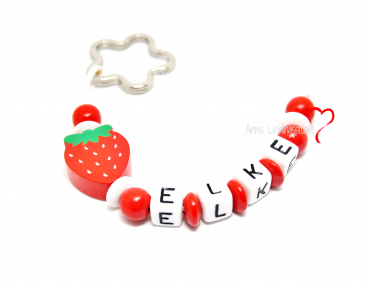 Schlüsselanhänger Erdbeere